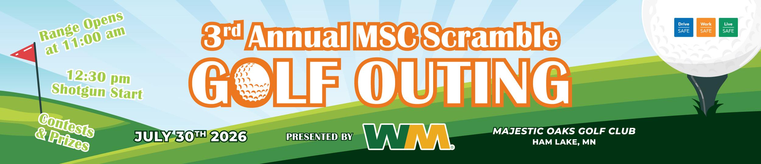 banner for 2026 Golf